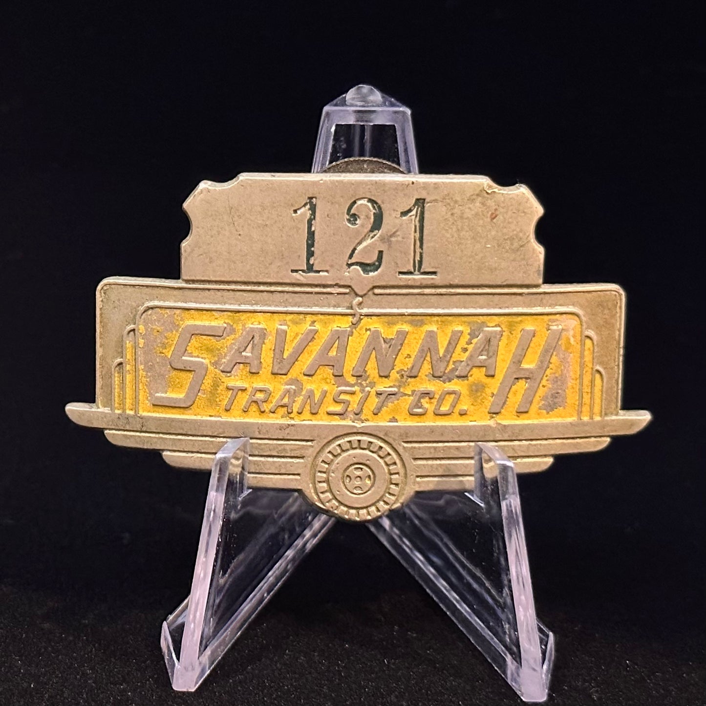 Savannah Transit Company Employee Badge (121)