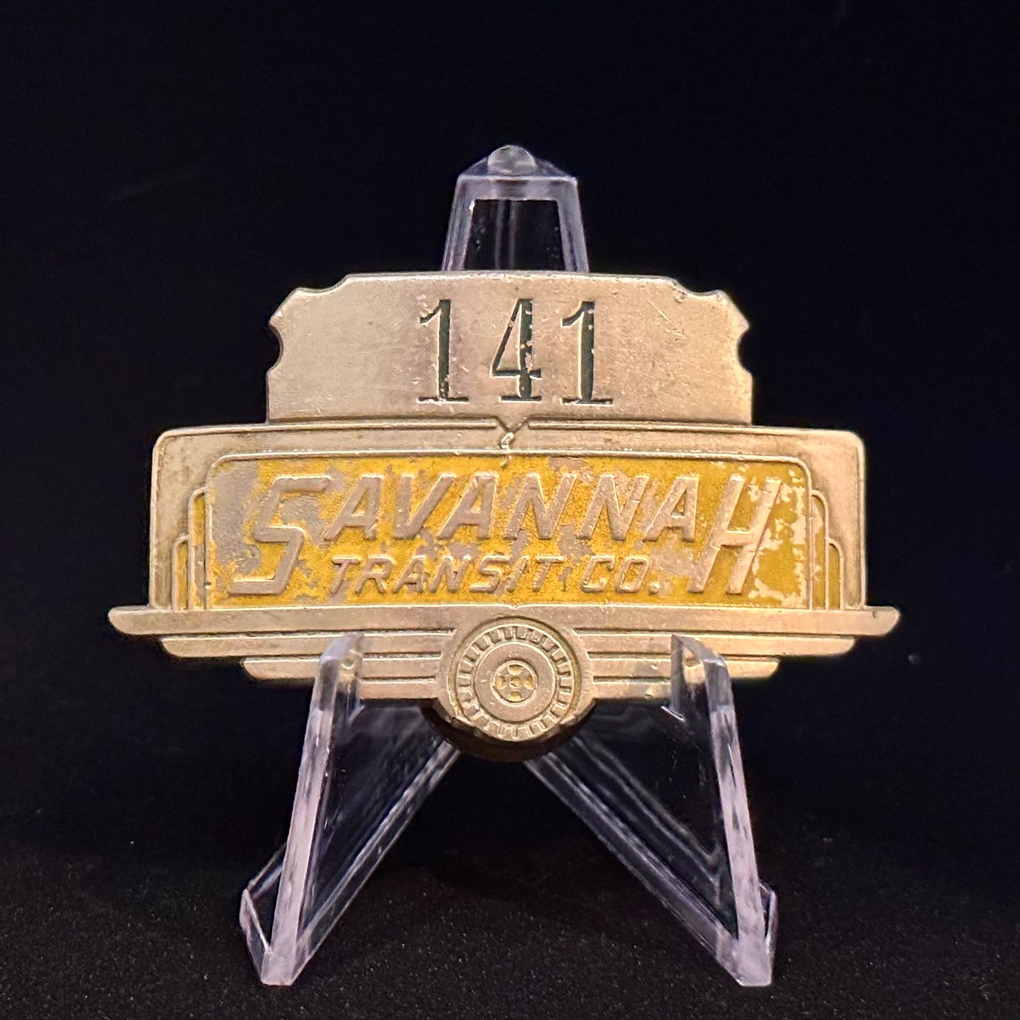 Savannah Transit Company Employee Badge (141)