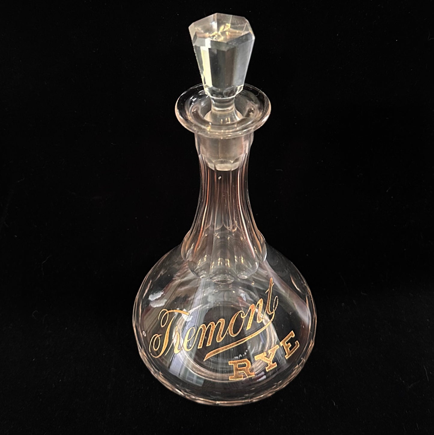 Pre-Prohibition Tremont Rye Decanter - Savannah Liquor Company