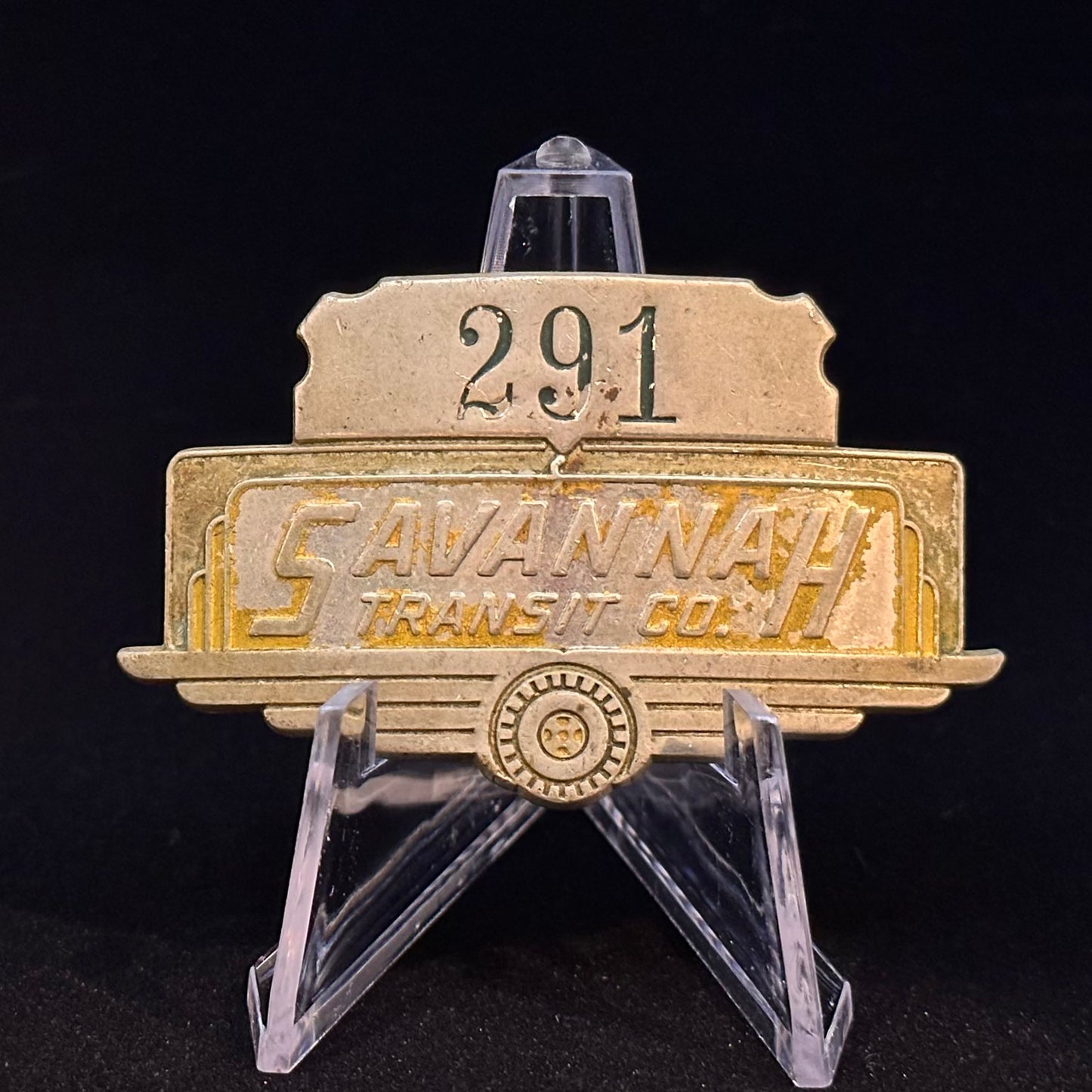 Savannah Transit Company Employee Badge (291)