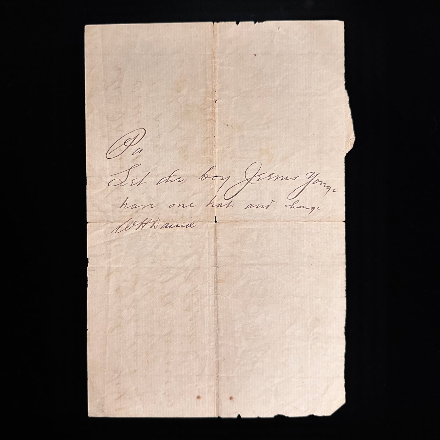 1884 Wager on Presidential Election